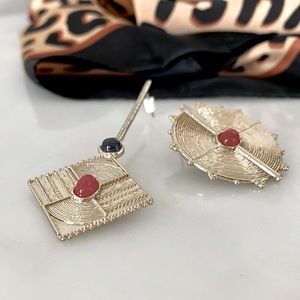 3 for $30 💗💙 Silver Circle & Drop Earring Set